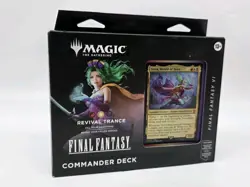 NEW • MAGIC the gathering FINAL FANTASY VI COMMANDER DECK revival trance SEALED - Image 1