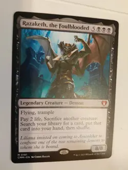 Razaketh, the Foulblooded Commander Masters Regular - Image 1