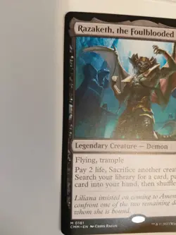 Razaketh, the Foulblooded Commander Masters Regular - Image 2