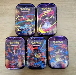 Pokemon Mega Evolution | 5 x Mini Tin Set | Brand New & Sealed | ✨ - Image 1