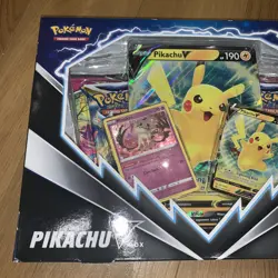 Pokemon TCG Pikachu V Box - New & Sealed - Image 4