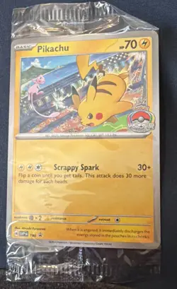 Pikachu Promo 2024 World Championships SVP EN 190 Pokemon Worlds (Sealed) - Image 1
