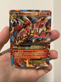 2015 POKEMON XY PROMO #XY86 MEGA BLAZIKEN EX VLP - Image 1
