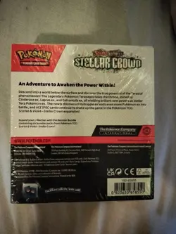 Pokemon TCG Scarlet & Violet Stellar Crown Booster Bundle 6 Pack Factory Sealed - Image 2