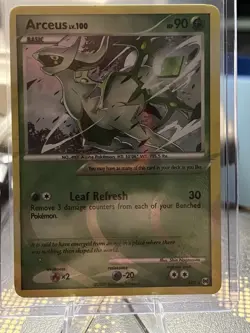 Pokemon Arceus Ar2 Holo Rare Platinum 2009 NM Swirl! - Image 1