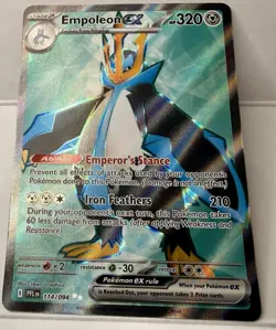Empoleon ex 114/094 Eng+ 099/080 Jps Secret Rare Pair Full Art Pokemon TCG NM - Image 3