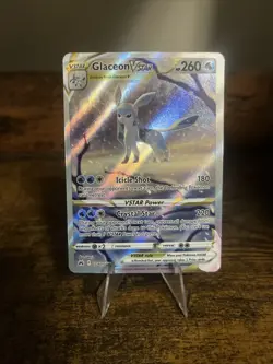 Glaceon VSTAR - GG40/GG70 - Pokemon Crown Zenith Galarian Gallery Ultra Rare NM - Image 1