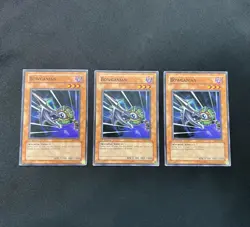 Yu-Gi-Oh! Bowganian IOC-029 Common 1st Edition Lightly Played x3 Cheap Playset - Image 1