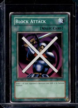 Block Attack SDJ-031 1st Edition Common MP-LP YuGiOh Starter Deck Joey 🔥 - Image 1