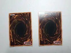 2x Yugioh! X-Saber Axel HA01-EN010 Super Rare Unlimited Edition Lightly Played - Image 2