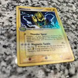 Pokemon TCG: Manectric 38/107 (2005) EX Deoxys • Reverse Holo Stamped Card - Image 2