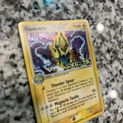 Pokemon TCG: Manectric 38/107 (2005) EX Deoxys • Reverse Holo Stamped Card - Image 3