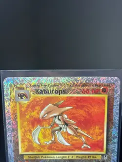 Kabutops Reverse Holo Legendary Collection 2002 Pokemon Card - LP - Vintage - Image 3