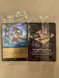 Moana - Adventurer of Land and Sea Disney Lorcana Promo Cards (DLPC) TCG SEALED - Image 3