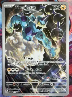 Thundurus - 209 (Pokemon Center Exclusive) 209 Sv: Scarlet & Violet Promo Cards - Image 1