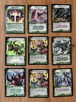 Duel Masters - 53 Rare+ Cards, Mostly HOLO FOIL, including many SUPER RARE - Image 1