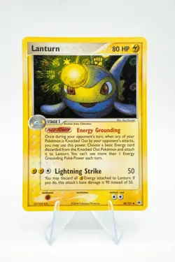 Pokemon Card - Lanturn Hidden Legends 38/101 Reverse Holo LP+ NM- See Photos - Image 1