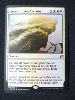 Ascend from Avernus Foil - CLB - Mtg Card #12T - Image 1