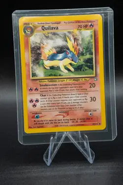 Quilava 47/111 Unlimited Uncommon Neo Genesis Pokemon Card LP Light Play TCG - Image 5