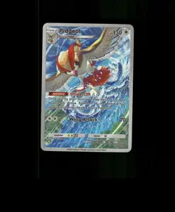 Fan-ART READ DESCRIPTION BELOW HOLO Pigeot Card Pigeot Pokemon Card p1 - Image 1