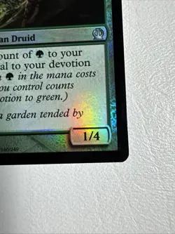 Karametra's Acolyte - LP (Foil - 2013 Holiday Gift Box Promo) #160 Theros MTG - Image 3
