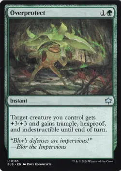 Overprotect Bloomburrow Normal NM 185 BLB MTG - Image 1