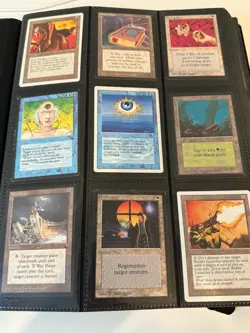MTG Vintage Full Binder Lot - Collection Beta Unlimited Dark Revised Ice Age - Image 1