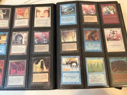 MTG Vintage Full Binder Lot - Collection Beta Unlimited Dark Revised Ice Age - Image 2