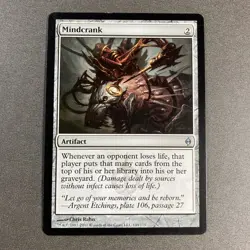 MTG Mindcrank New Phyrexia Regular Magic The Gathering - Image 1