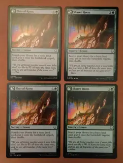 4x Shared Roots **NEAR MINT** **UNPLAYED** MTG - Image 1