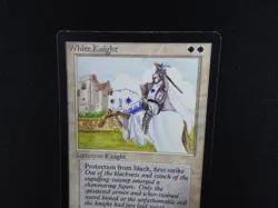 White Knight MP [Limited Edition Beta] Mtg Magic Free Tracking! - Image 3