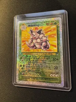 Nidoking Reverse Holo Rare 31/110 Legendary Collection 2002 Pokemon TCG MP - Image 3