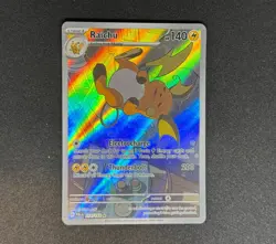 Pokemon Raichu Paldea Evolved 211/193 Illustration Rare TCG - Image 1