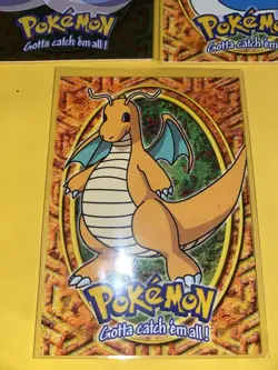Pokemon Dragonite E12, Dragonair E11, And Foil Dratini E10, 2000 Topps - Image 2