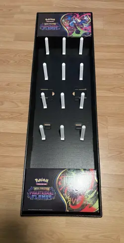 Pokemon Mega Evolution Phantasmal Flames Retail Display Rack - Image 1