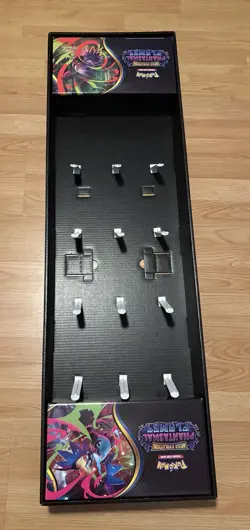 Pokemon Mega Evolution Phantasmal Flames Retail Display Rack - Image 2