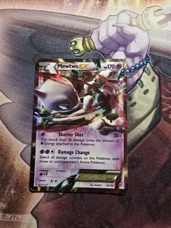 Mewtwo EX 62/162 XY: BREAKthrough Ultra Rare Pokemon TCG 2015 HP - Image 1