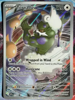 Tornadus - 210 (Pokemon Center Exclusive) 210 Sv: Scarlet & Violet Promo... - Image 1