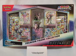 NEW Pokemon TCG Prismatic Evolutions Premium Figure Collection English SEALED! - Image 1