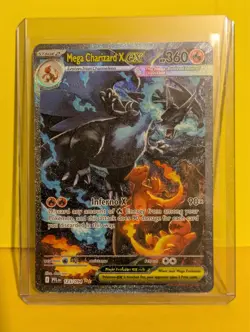 Mega Charizard X EX SIR 125/094 (English) Phantasmal Flames Pokemon TCG NM - Image 1