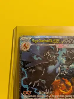 Mega Charizard X EX SIR 125/094 (English) Phantasmal Flames Pokemon TCG NM - Image 2