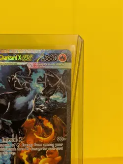 Mega Charizard X EX SIR 125/094 (English) Phantasmal Flames Pokemon TCG NM - Image 3