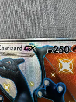 Charizard GX SV49/SV94 Hidden Fates: Shiny Vault Full Art Pokemon TCG DAMAGED - Image 5