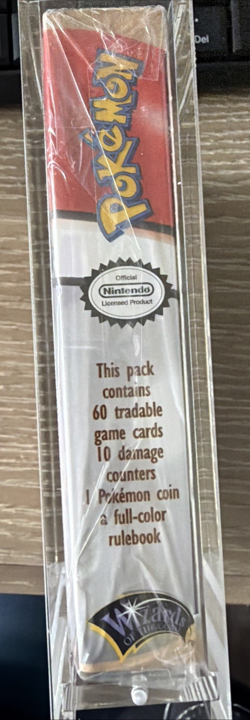 FACTORY SEALED Pokemon Fossil Bodyguard Theme Deck Acrylic Case WOTC 742818060738 - Image 4