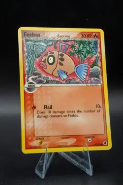 Pokemon Feebas (Delta Species) - 49/101 - EX Dragon Frontiers - LP Light Play + - Image 1