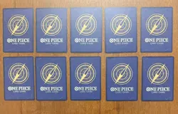 One Piece Card Game JP 10x Monkey D Luffy Bandai Card Games Fest 25-26 OP07-073 - Image 2