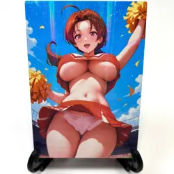 PokeGirl Delia Ketchum Sexy Anime Waifu Girl Doujin Lewd Goddess Story Art Card - Image 2