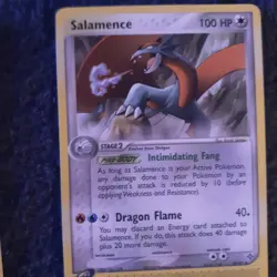 Salamence Ex Dragon Set 19/97 Pokemon Cards - Image 1