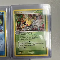 Pokemon TCG Ex Deoxys Card Lot Lidicolo Ninjask Shiftry - Image 3