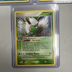 Pokemon TCG Ex Deoxys Card Lot Lidicolo Ninjask Shiftry - Image 4